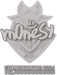 Sticker | m0NESY | Copenhagen 2024