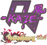 Sticker | Kaze (Glitter) | Shanghai 2024