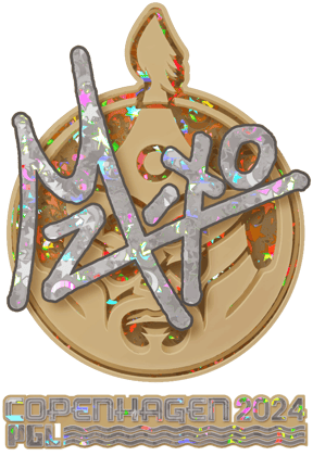 Sticker | mzinho (Glitter) | Copenhagen 2024