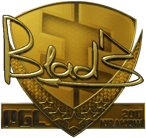 Sticker | B1ad3 (Gold) | Krakow 2017 image