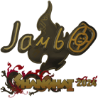 Sticker | jambo (Gold) | Shanghai 2024 image