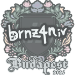 Sticker | brnz4n | Budapest 2025