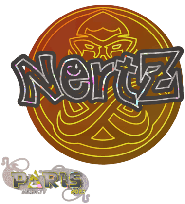 Sticker | NertZ (brokatowa) | Paryż 2023