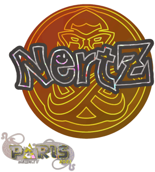 Sticker | NertZ (brokatowa) | Paryż 2023