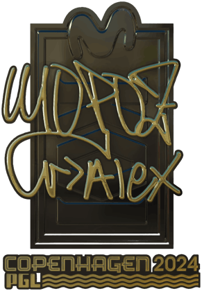 Sticker | mopoz (Vàng) | Copenhagen 2024