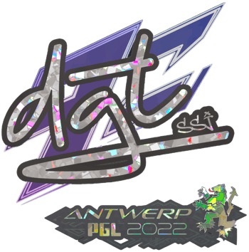 Sticker | dgt (Glitter) | Anversa 2022