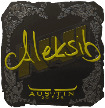 Sticker | Aleksib (Foil) | Austin 2025