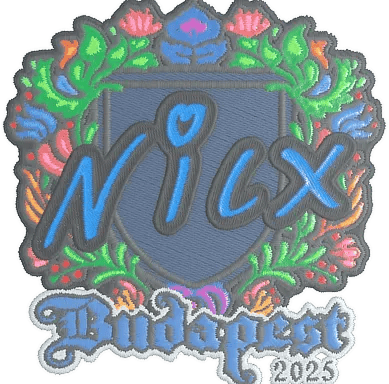 Hình dán | nicx (Dệt thêu) | Budapest 2025