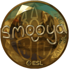 Sticker | smooya (Gold) | Katowice 2019 image