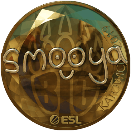 Sticker | smooya (kulta) | Katowice 2019
