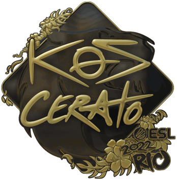 Adesivo | KSCERATO (Dourado) | Rio 2022