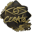 Sticker | KSCERATO (Gold) | Rio 2022 Sticker | KSCERATO (Gold) | Rio 2022 image