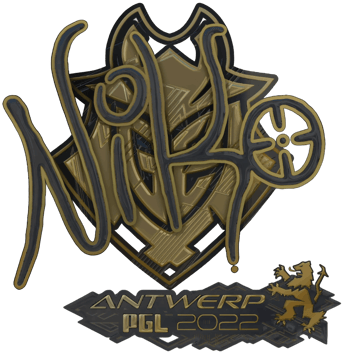Sticker | NiKo (kulta) | Antwerpen 2022