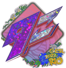 Sticker | 9z Team (Glitter) | Rio 2022 image
