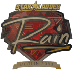 Sticker | rain (Gold) | Berlin 2019 image