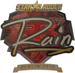Sticker | rain (Gold) | Berlin 2019