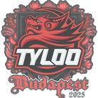 Sticker | TYLOO | Budapest 2025 Sticker | TYLOO | Budapest 2025 image
