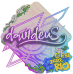 Sticker | dav1deuS | Rio 2022