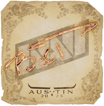 Sticker | b1t | Austin 2025