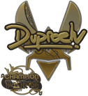 Sticker | dupreeh (Gold, Champion) | Paris 2023 image