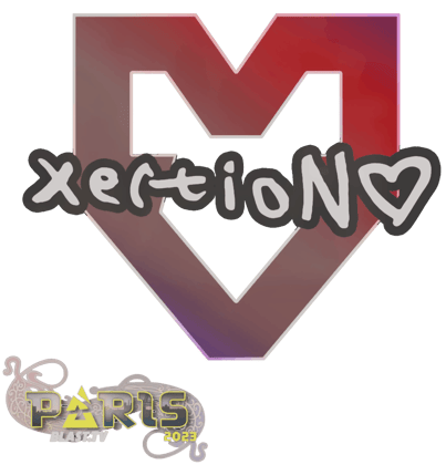 Sticker | xertioN | 2023年巴黎锦标赛