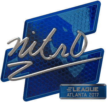 Sticker | nitr0 (Foil) | Atlanta 2017