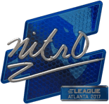 Sticker | nitr0 (Foil) | Atlanta 2017