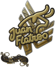 Sticker | juanflatroo (Gold) | Paris 2023 image