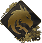 Sticker | Team Spirit (Gold) | Rio 2022 Sticker | Team Spirit (Gold) | Rio 2022 image