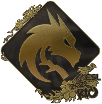 Sticker | Team Spirit(금박) | 리우데자네이루 2022