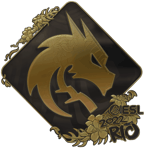 Sticker | Team Spirit (Gold) | Rio 2022