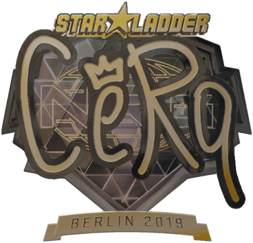 Sticker | CeRq (Gold) | Berlin 2019