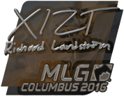 Sticker | Xizt (Foil) | MLG Columbus 2016 image