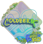 Sticker | coldzera (Holo) | Rio 2022