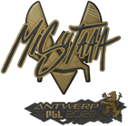 Sticker | misutaaa (Gold) | Antwerp 2022 image