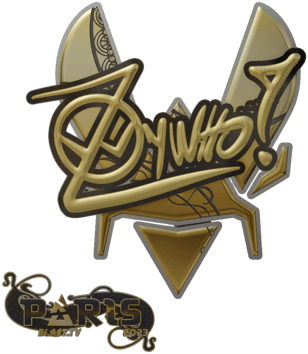 Sticker | ZywOo (Oro) | Parigi 2023