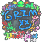 Sticker | Grim (Holo) | Budapest 2025 Sticker | Grim (Holo) | Budapest 2025 image