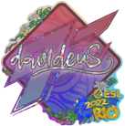 Sticker | dav1deuS (Glitter) | Rio 2022 image