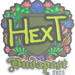 Sticker | HexT (Embroidered) | Budapest 2025