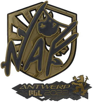 Sticker | NAF（黃金）| Antwerp 2022