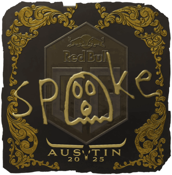Sticker | spooke (Vàng) | Austin 2025