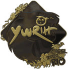 Sticker | yuurih (Gold) | Rio 2022 image