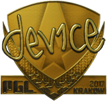 Sticker | device (Gold) | Krakow 2017