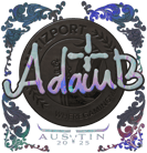 Sticker | adamb (Holo) | Austin 2025 Sticker | adamb (Holo) | Austin 2025 image