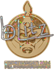Sticker | bLitz (Glitter) | Copenhagen 2024 image