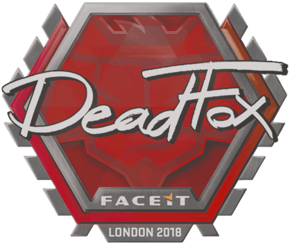 Sticker | DeadFox | 런던 2018