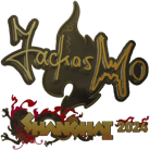 Sticker | jackasmo (Gold) | Shanghai 2024 image