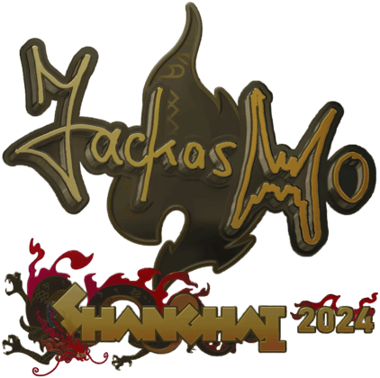 Sticker | jackasmo(金色)| 2024年上海锦标赛