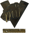 Sticker | mir (Gold) | Copenhagen 2024 image
