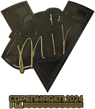 Sticker | mir (Vàng) | Copenhagen 2024